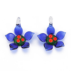 Handmade Lampwork Pendants&nbsp;LAMP-T007-022