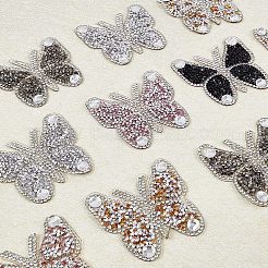 Butterfly Rhinestone Patches&nbsp;DIY-FG0001-36