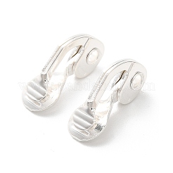 Brass Clip-on Earring Findings&nbsp;KK-F907-09S