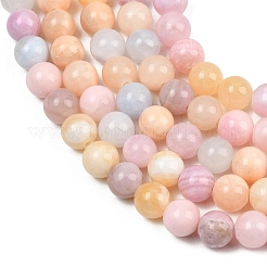 Natural Green Jade Beads Strands&nbsp;G-G757-03-8mm