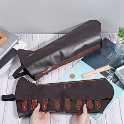 Imitation Leather Boot Cover&nbsp;AJEW-WH0258-941B