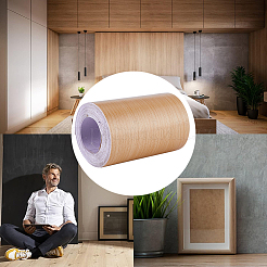 1 Roll PVC Imitation Wood Grain Adhesive Tape&nbsp;DIY-GF0008-40A