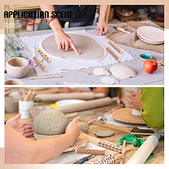 16Pcs 16 Styles Wooden Rolling Pin&nbsp;BAKE-UN0001-01