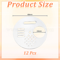 Stainless Steel Bee Barrier&nbsp;AJEW-WH0596-254