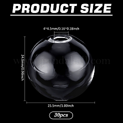 Round Mechanized One Hole Blown Glass Globe Ball Bottles&nbsp;BLOW-PH0001-20D