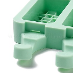 Food Grade DIY Rectangle Ice-cream Silicone Molds&nbsp;DIY-D062-05A
