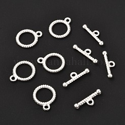 Tibetan Style Alloy Toggle Clasps&nbsp;K093H021
