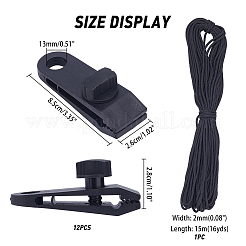 Plastic Camping Tent Clips&nbsp;TOOL-PH0001-36