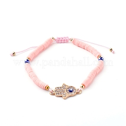 Adjustable Nylon Thread Braided Bead Bracelets&nbsp;BJEW-JB06197