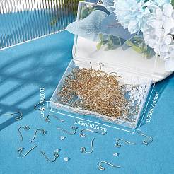 200Pcs 316 Surgical Stainless Steel Earring Hooks&nbsp;STAS-BBC0001-89
