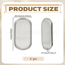 1Pc 201 Stainless Steel Tray&nbsp;STAS-LP0005-58