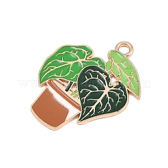 Alloy Enamel Pendants&nbsp;AL-CBA805A-01D