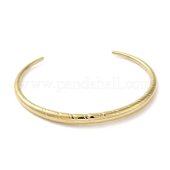 304 Stainless Steel Open Cuff Bangles&nbsp;BJEW-K241-02E-G