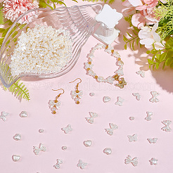 505Pcs 8 Styles ABS Plastic Imitation Pearl Beads&nbsp;KY-PA0001-04