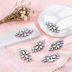 Glass Rhinestone Ornament Accessories&nbsp;DIY-WH0308-990B