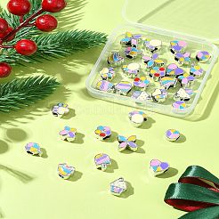 33Pcs 11 Styles CCB Plastic Large Hole Beads&nbsp;CCB-FS0001-12