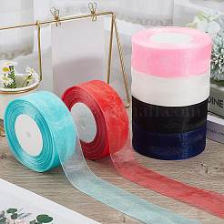 1 Rolls Sheer Organza Ribbon&nbsp;SRIB-CY0001-22B-06
