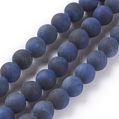 Natural Tiger Eye Beads Strands&nbsp;G-F616-01-12mm