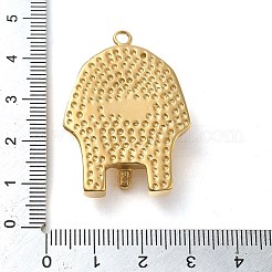 304 Stainless Steel Pendants&nbsp;STAS-L022-296G