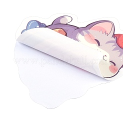 50Pcs Cartoon Cat Paper Self-Adhesive Picture Stickers&nbsp;STIC-C010-15