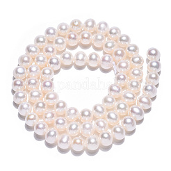 Natural Cultured Freshwater Pearl Beads Strands&nbsp;PEAR-N016-05A