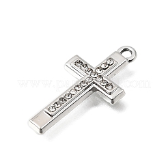UV Plating Alloy Crystal Rhinestone Pendants&nbsp;RB-CBAD37D-26P