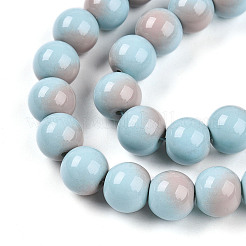 Baking Paint Glass Beads&nbsp;X1-DGLA-N012-10mm-06