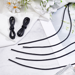 Round Waxed Cord Shoelace String&nbsp;OCOR-WH20007-225A-01