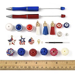 Independence Day DIY Beadable Pen Making Kits&nbsp;DIY-FS0009-50