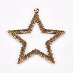 Metal Alloy Pendants&nbsp;PALLOY-AD-77867-AB