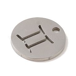 Non-Tarnish 201 Stainless Steel Charms&nbsp;STAS-E217-10P-11