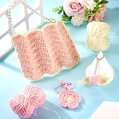 2 Bundles Polyester Yarn&nbsp;DIY-MB0003-07A