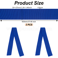 95% Polyester & 5% Spandex Ribbing Fabric for Cuffs&nbsp;OCOR-WH0088-23B