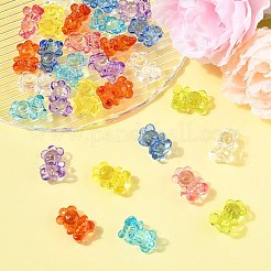 50Pcs Transparent Acrylic Pendants&nbsp;TACR-FP0001-08