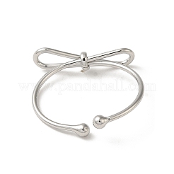 Brass Cuff Rings for Women&nbsp;RJEW-D026-04P