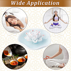 Porcelain Incense Burners&nbsp;DJEW-WH0001-29A