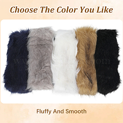 1Pc Faux Fur Fiber Yarn Warmer Headbands&nbsp;COHT-CY0001-01E