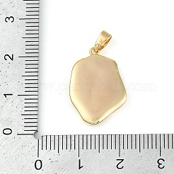 Rack Plating Brass Pendants&nbsp;KK-R165-05G