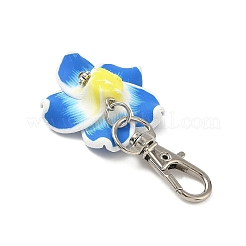 Handmade Polymer Clay Flower Pendant Decorations&nbsp;HJEW-JM04050