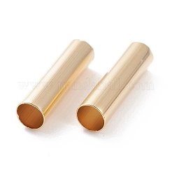Brass Tube Beads&nbsp;X-KK-Y003-73A-G