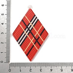 Rhombus Acrylic Big Pendants Diy Earrings Accessories&nbsp;OACR-M028-02B