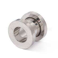 Non-Tarnish 304 Stainless Steel Ear Plugs Gauges&nbsp;EJEW-G317-01H-P