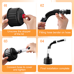 3Pcs ABS Plastic Hose Bender&nbsp;AJEW-DL0001-44