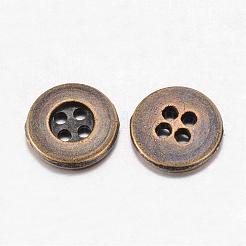 Alloy Buttons&nbsp;BUTT-D054-15mm-04