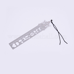 Stainless Steel Drawing Stencil&nbsp;STAS-WH0015-24MP