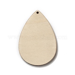 Single Face Printed Wood Big Pendants&nbsp;WOOD-H102-04D