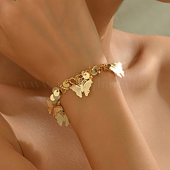 Bohemian Style Iron Butterfly Charm Bracelets&nbsp;EN8355
