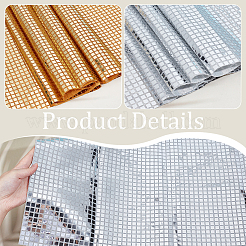 2Pcs 2 Colors Polyester Sequin Table Runners&nbsp;AJEW-MA0001-27