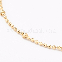 Brass Ball Chain Bracelets&nbsp;BJEW-JB06025