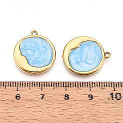 304 Stainless Steel Pendants&nbsp;STAS-N108-22A-G